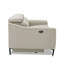 Causeuse inclinable en cuir véritable Anisia-400922576