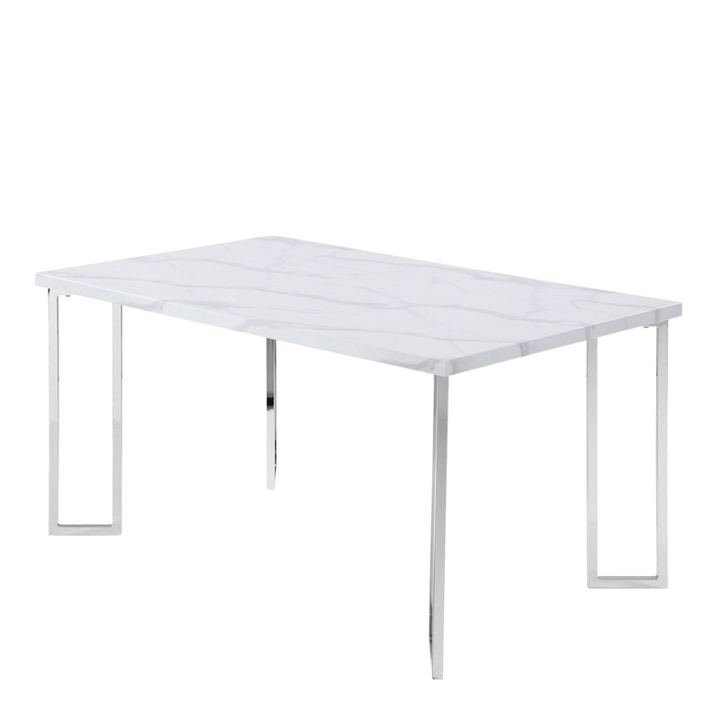 Savana Metal Base Dining Table