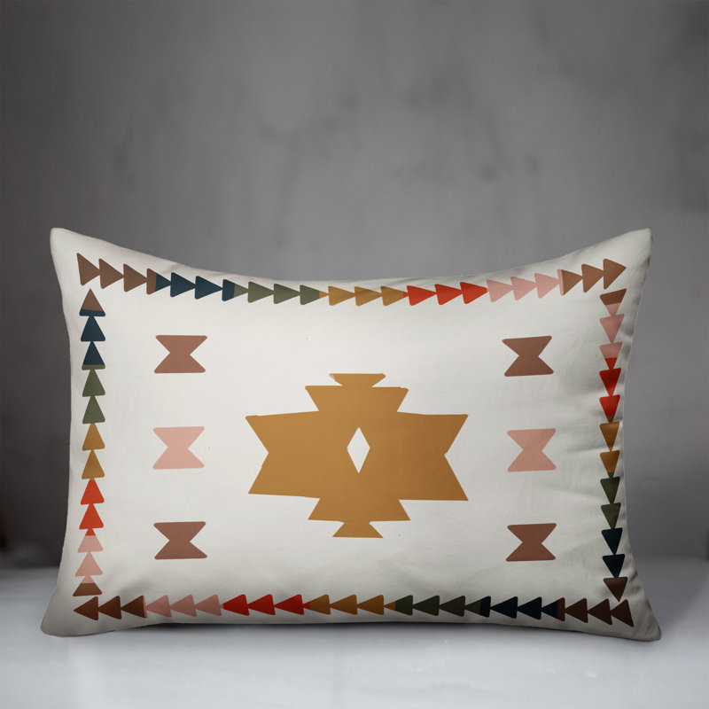  Colourful Southwest Shapes Rectangular Pillow Cover & Insert