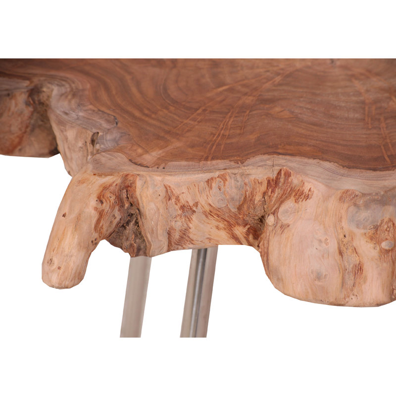 Three Leg Coffee Table, 50 H x 60 W x 60 D