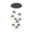 Brooklyn 9 - Light Cluster Geometric Pendant-71266865-71266873-71266877