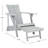 Sesco Acacia Outdoor Adirondack Chair-171692715