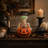 Lighted Skeleton Pumpkin Candy Bowl