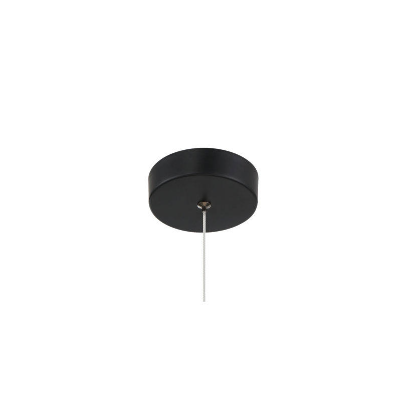 Kateleigh 1 - Light LED Bell Pendant, Black