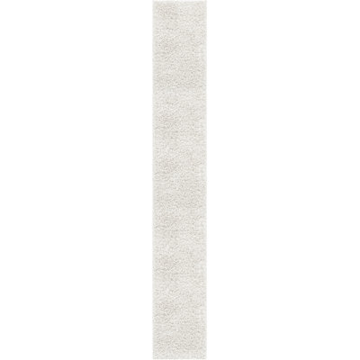 Tapis blanc neige Renesha
