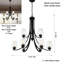 Lustre classique à 9 lumières Arbra-1400212370-1400212373
