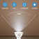 GU10 LED 6W Leuchtmittel 5000K Kaltweiß Abstrahlwinkel von 110°