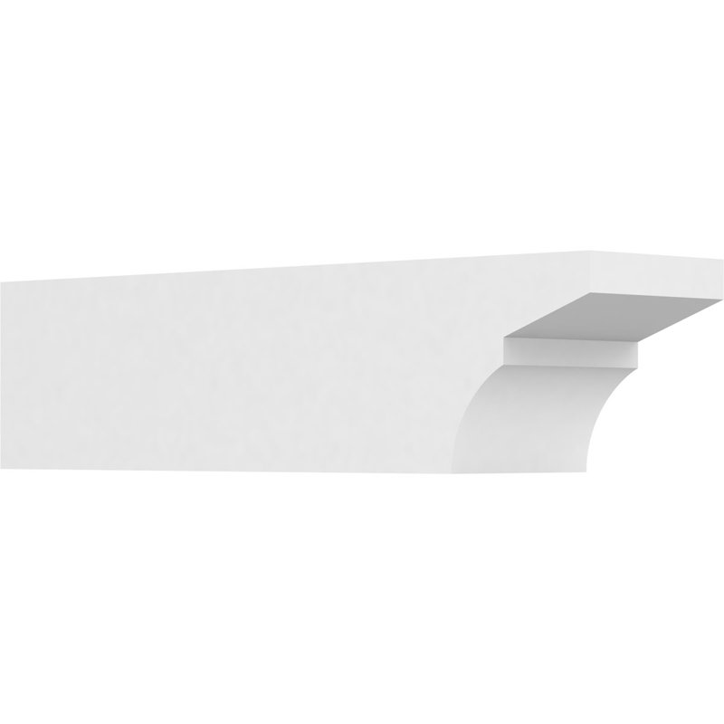 Queue de chevron standard en PVC de qualité architecturale Monterey, H 6 po x L 6 po x P 24 po