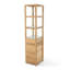 Solid Wood Free-Standing Bathroom Storage Furniture Set
