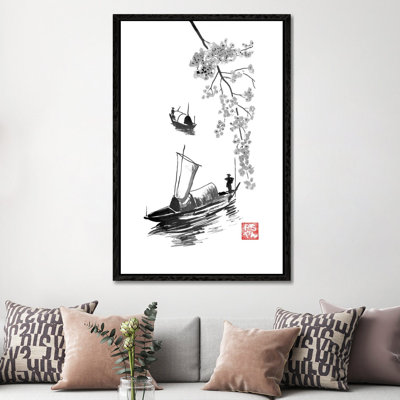 Fishermen by Péchane - Print on Canvas