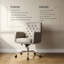 Chaise de bureau capitonnée à boutons-1678769341