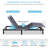  Zero Gravity Adjustable Bed Frame With Massage & Wireless Remote Control - Anti-Snore, USB Ports, LED Light-1716137272