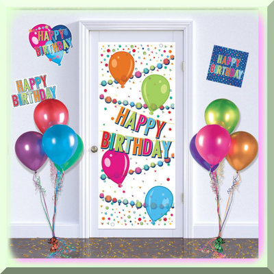 Sage Green Birthday Party Kit with Banner and Balloons