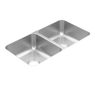 Évier de cuisine en acier inoxydable encastrable 32,38 po x 18,13 po x 7 po