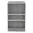 Portree Kitchen Island With 3-Side Shelves-104778819