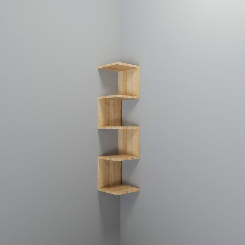 Locelso Floating Shelf, Natural