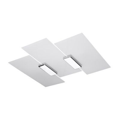 Carletta Glass Semi Flush Mount