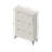 Modern And Stylish White Shoe Cabinet With 3 Flip Drawers, Entrance Shoe Cabinet, Narrow Shoe Rack Cabinet, Hidden Shoe Cabinet With Independent Legs