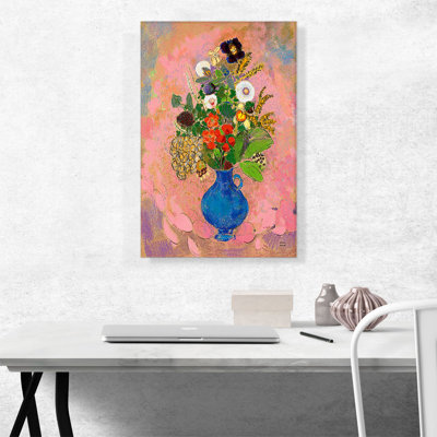 " Flowers 1905 " by Odilon Redon Painting Print