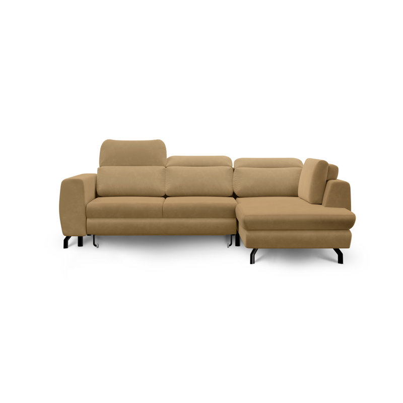 Aalijah 4 Seater Sofa Bed, Right Hand Facing, Brown