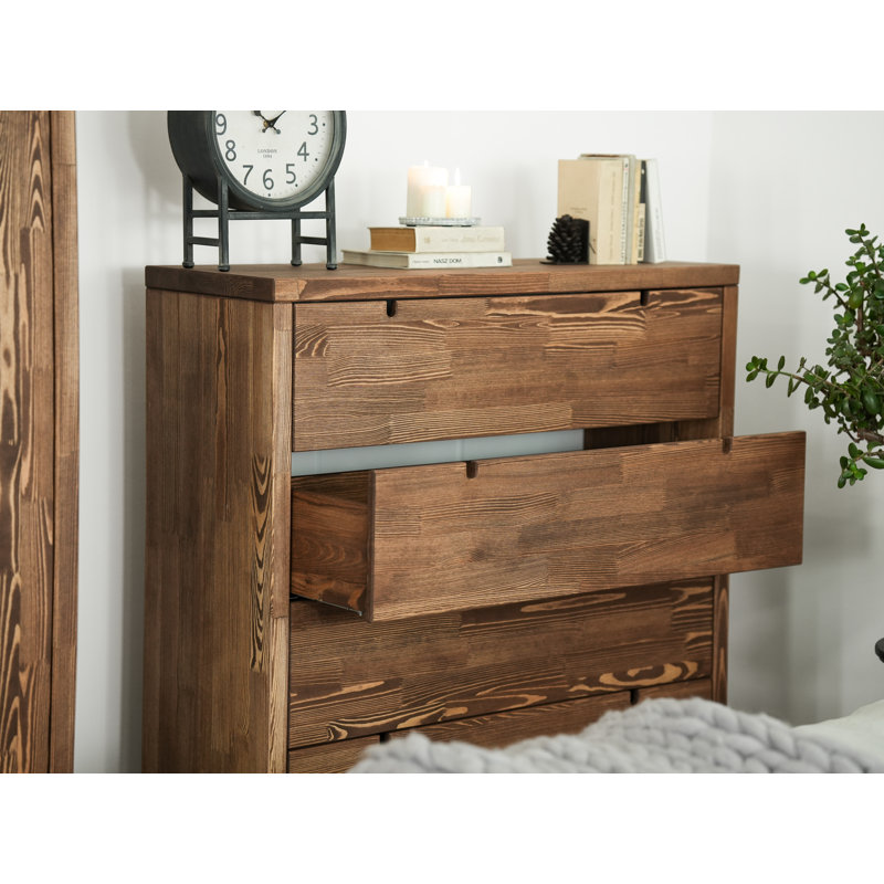 Artin Solid Wood 4 - Drawer Standard Accent Chest