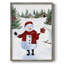 «Christmas Holiday Art» CECXCVII, reproduction d'art encadrée - bois massif-2031395139