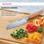 Kitchenaid Premium Damascus Santoku Knife, 5 Inch