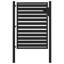 Vidaxl Patio Gate Lockable Black Aluminium-113055198