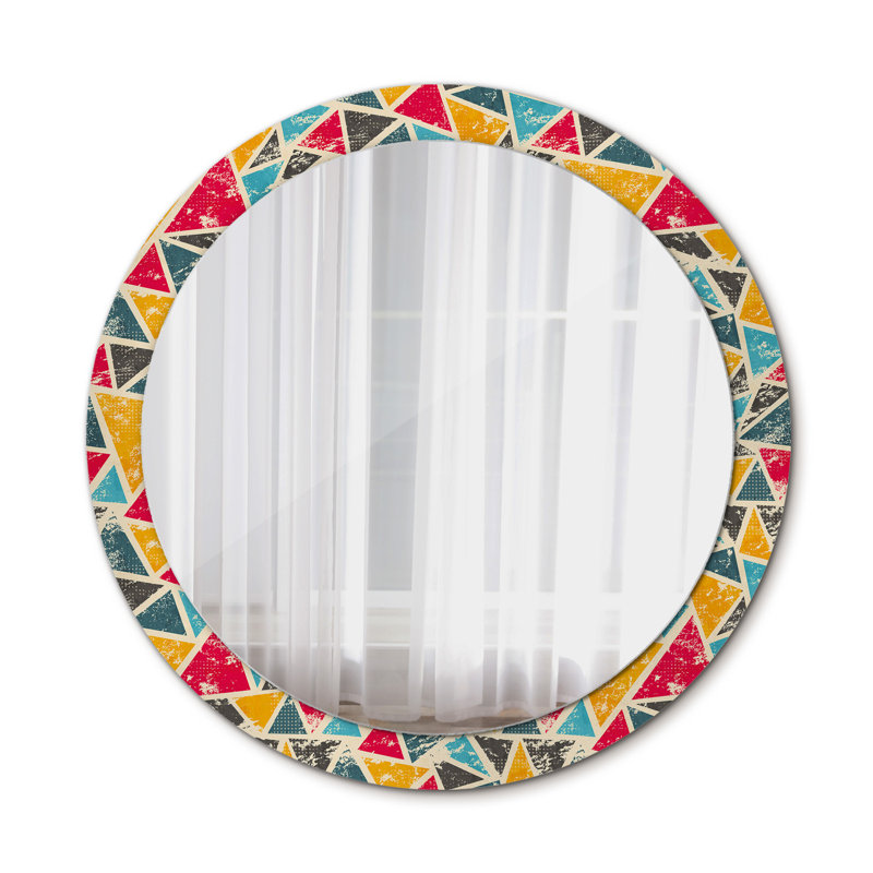 Huldar Glass Flat Wall Mirror