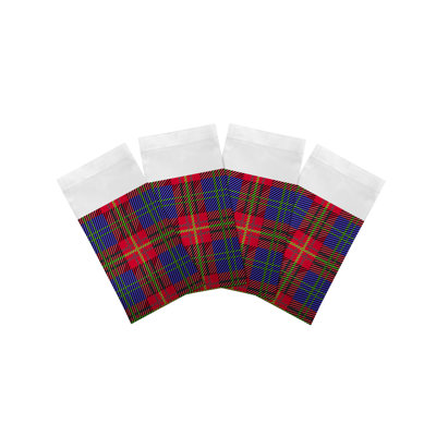 Christmas Tartan Cotton Sateen Dinner Napkins