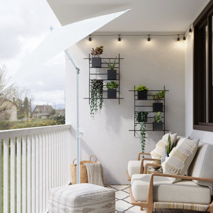 180cm X 125cm Rectangular Tilt Market Parasol