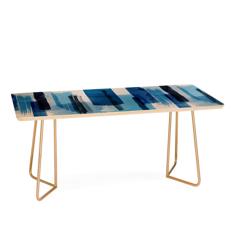Solid Wood Top Coffee Table