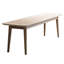 Ackeron Solid Wood Bench