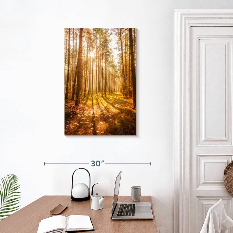 Alvord Autumn Forest Sun, 30" H x 20" W