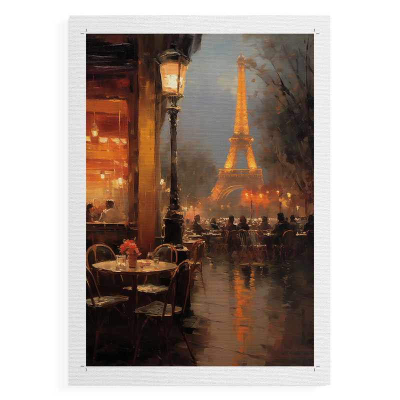 Paysages de la série Cccxxvii - Impression sur toile seulement - non encadrée, H 27 po x l 18 po