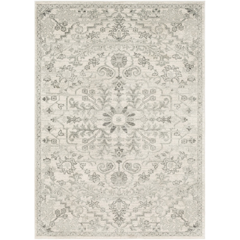 Machine Woven Beige/Black/Grey Indoor Rug, Rectangle 200 x 275 cm