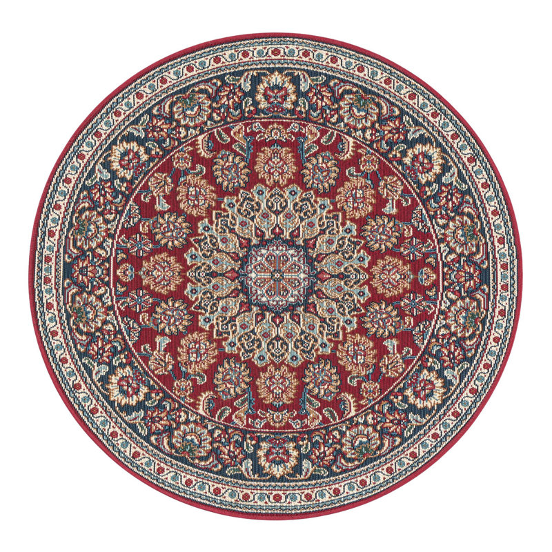 Tapis d'extérieur traditionnel, Rond 3 pi 3 po