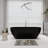 67'' x 30'' Freestanding Bathtub Stone Resin Solid Surface Deep Soaking Tub-106949077