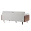 Canapé Mid-Century moderne beige