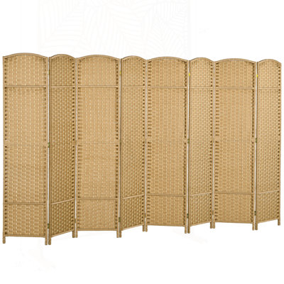 8 Panel Folding Privacy Screen