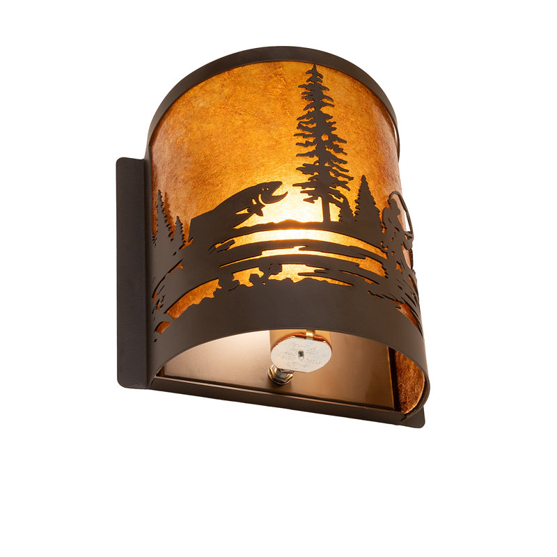 1 - Light Flush Mounted Sconce
