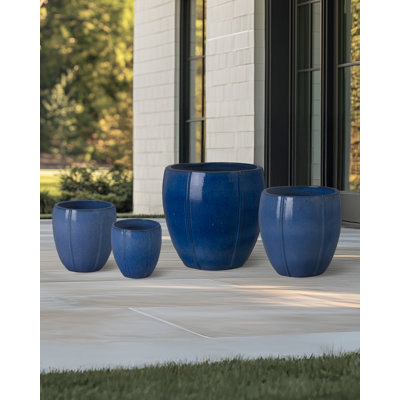 CREST PLANTERS, SNOW 10; 14; 17.5; 20.5"H