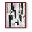 ABSTRACT Series XXIX - reproduction encadrée de qualité supérieure - prête à être accrochée - aucun clou requis-448852256-448852257
