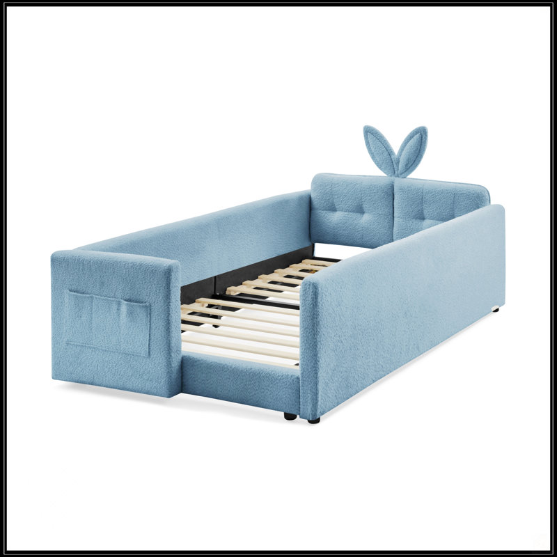Lit plateforme simple tapissier