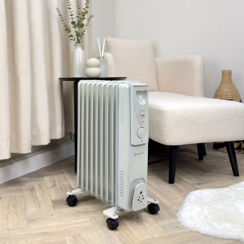 Rediffusion 2000w 9 Fin Oil Filled Radiator, 54.50cm H x 24cm W x 15.94cm D, 8.33, 6,820.00