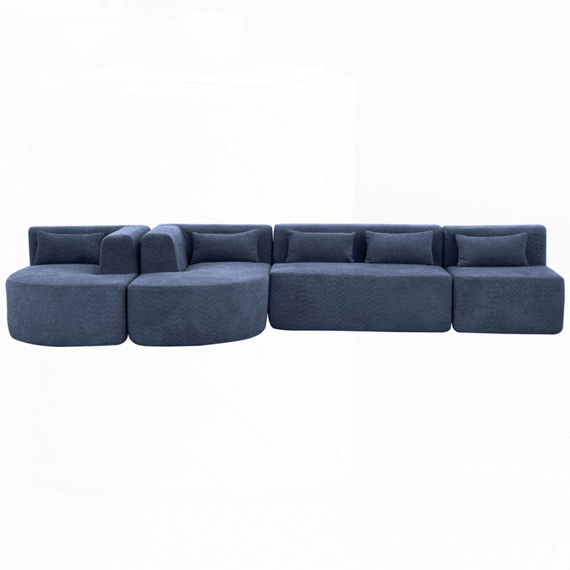 Canapé 144 po, Bleu