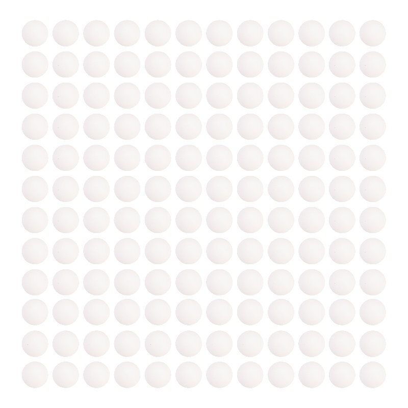 STIGA One-Star No Mark White Table Tennis Balls (144 pack)