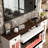 Fireplace TV Stand with LED Lights