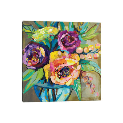 Coffee Break by Jeanette Vertentes - Wrapped Canvas Painting