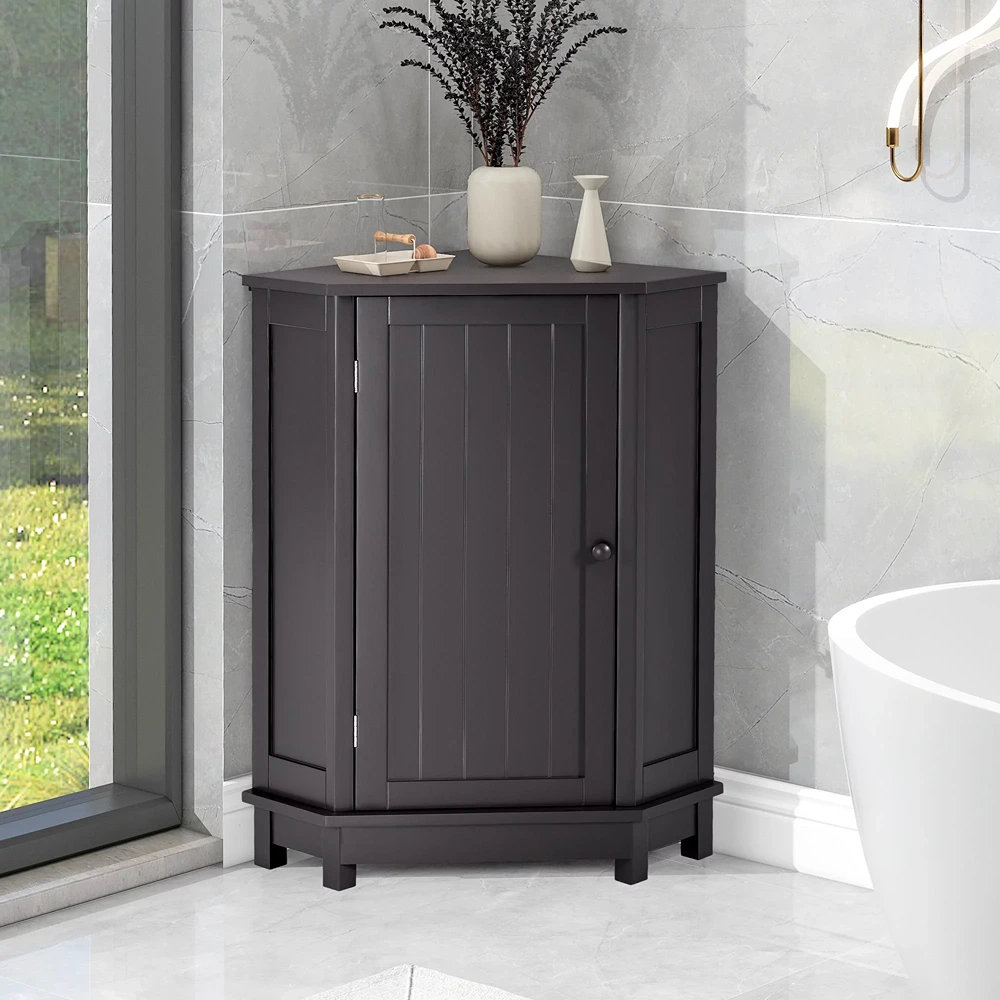 Ktaxon Modern Bathroom Storage Cabinet, Free Standing Bathroom